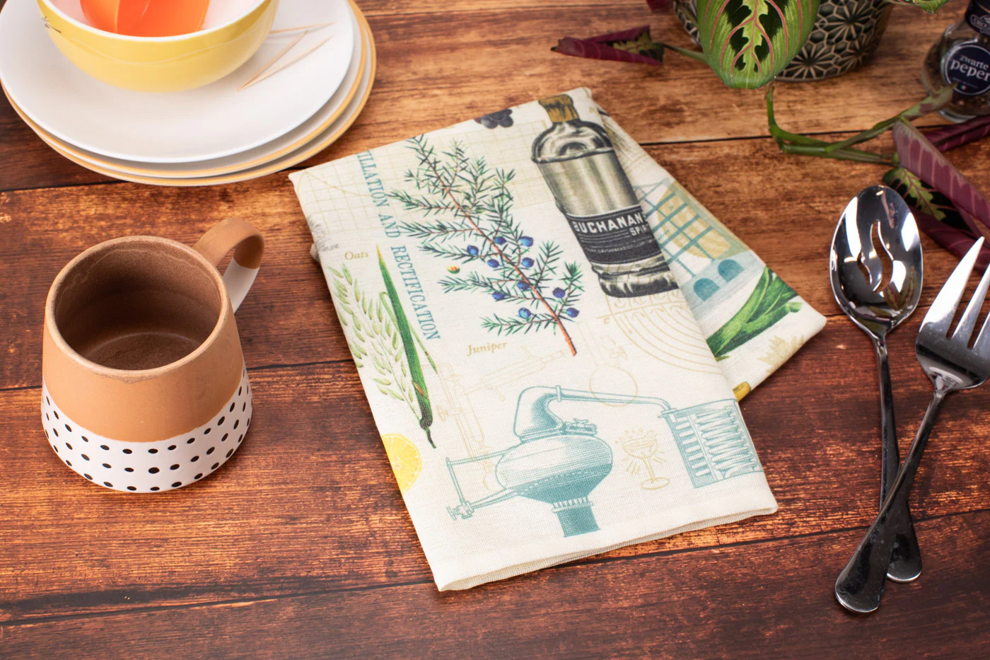Spirits and Distilling Tea Towel - Image 2