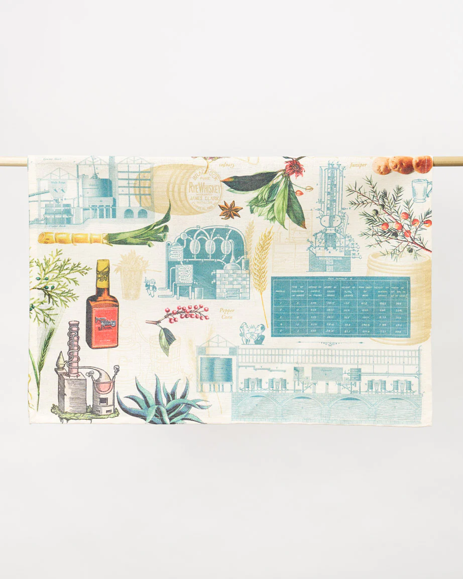 Spirits and Distilling Tea Towel - Image 4