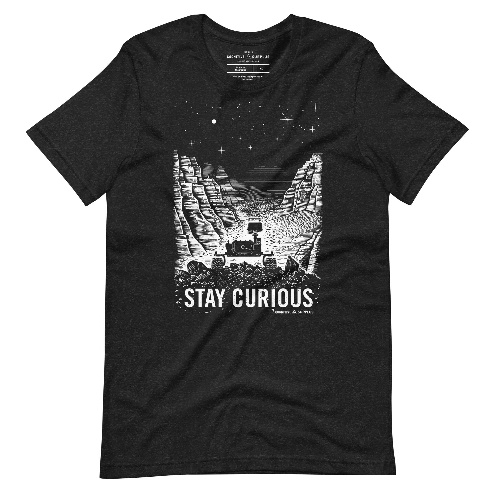 Stay Curious – Mars Rover Graphic Tee - Image 2