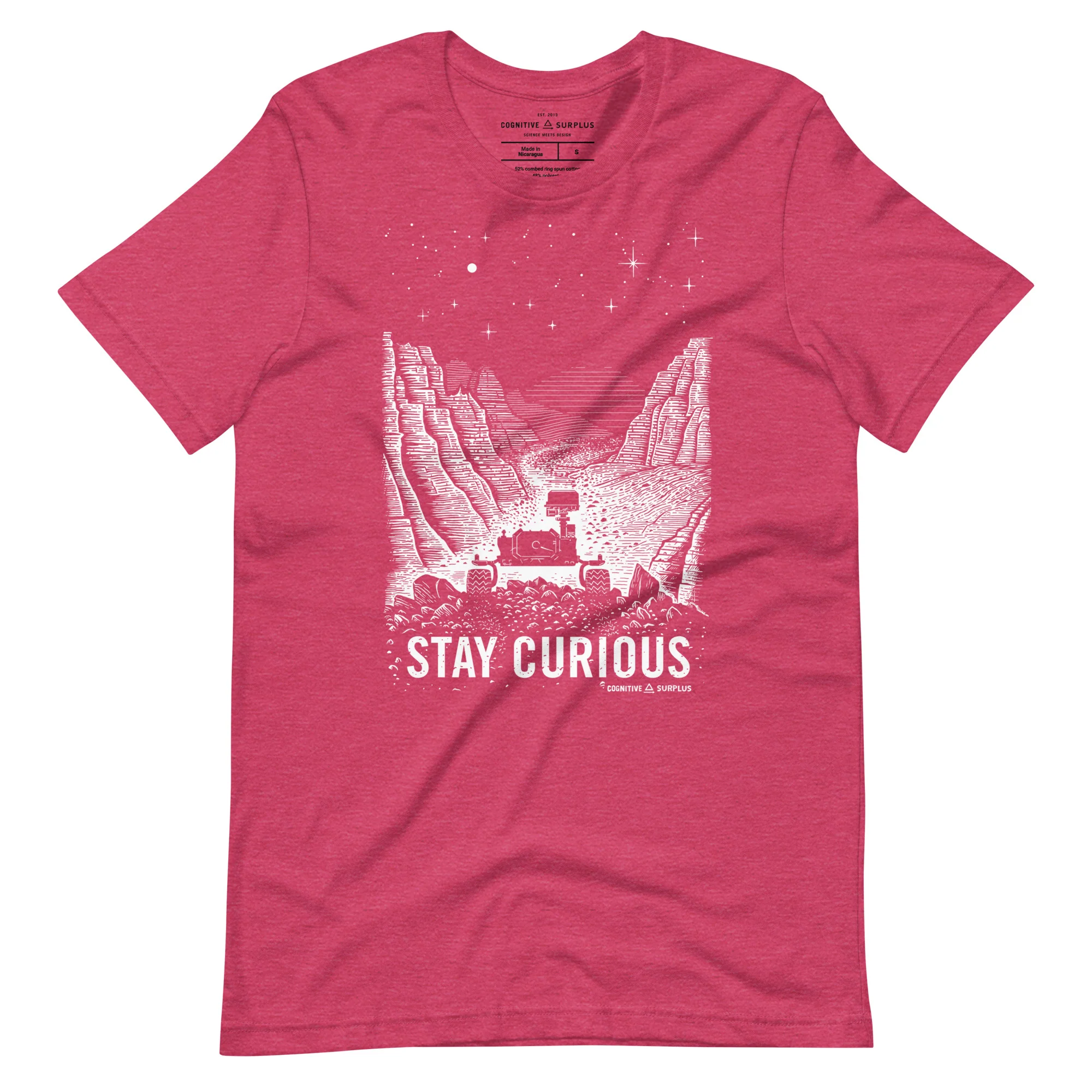 Stay Curious – Mars Rover Graphic Tee - Image 5