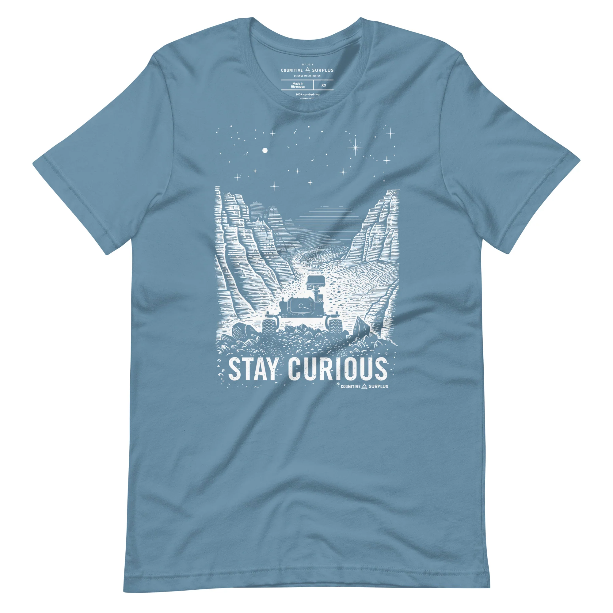 Stay Curious – Mars Rover Graphic Tee - Image 6