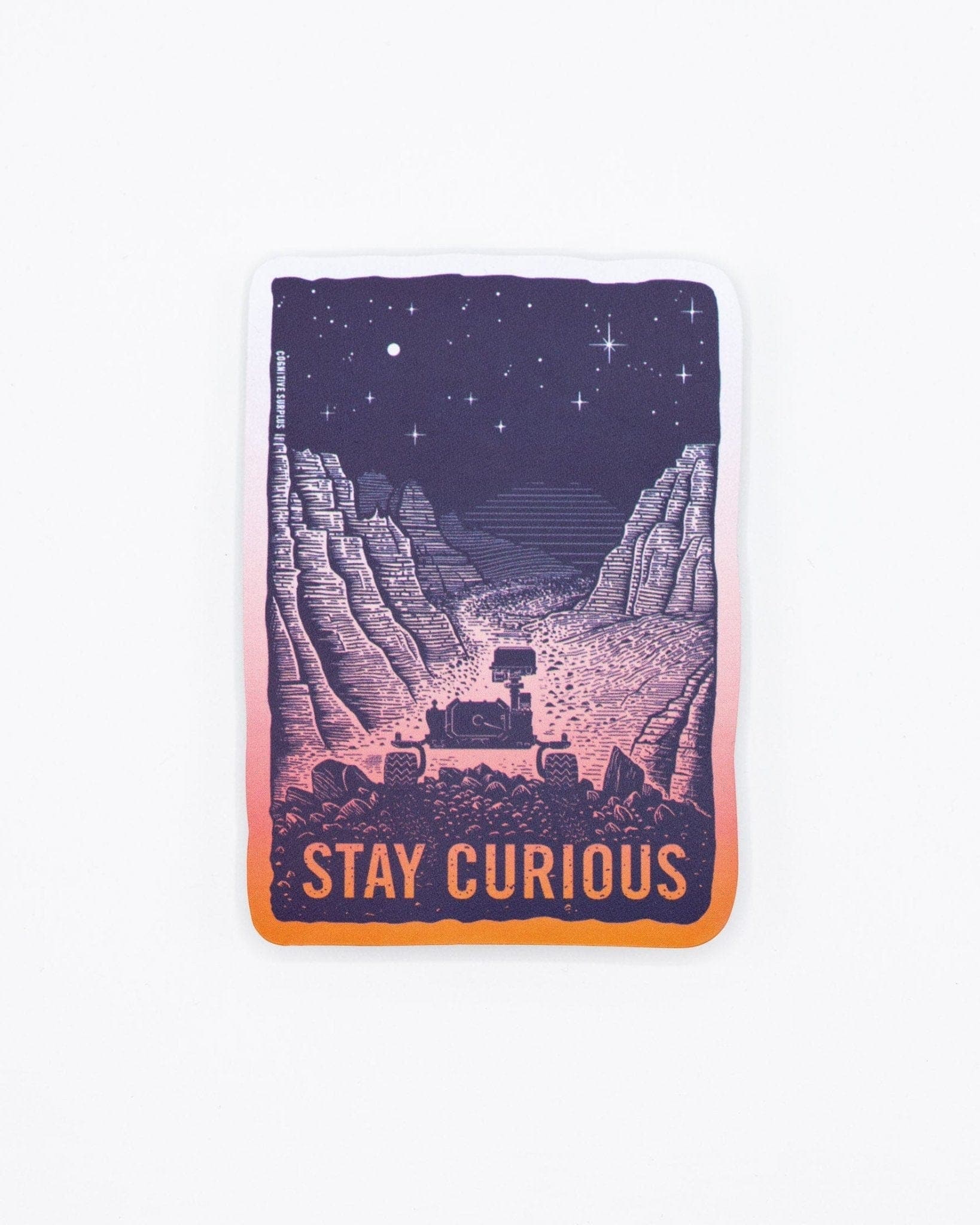 Stay Curious Sticker - Image 2