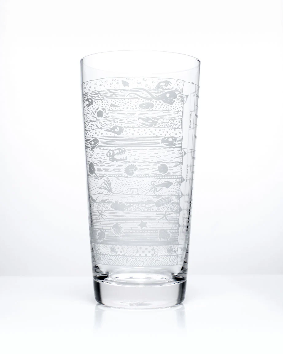 Stratigraphy Core Sample Beer Glass (12 oz) - Image 4