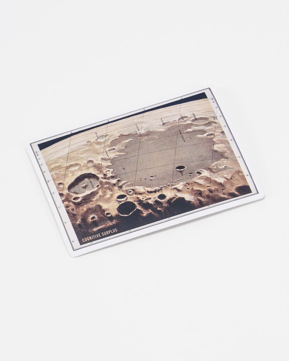Surface of the Moon Sticker - Image 2