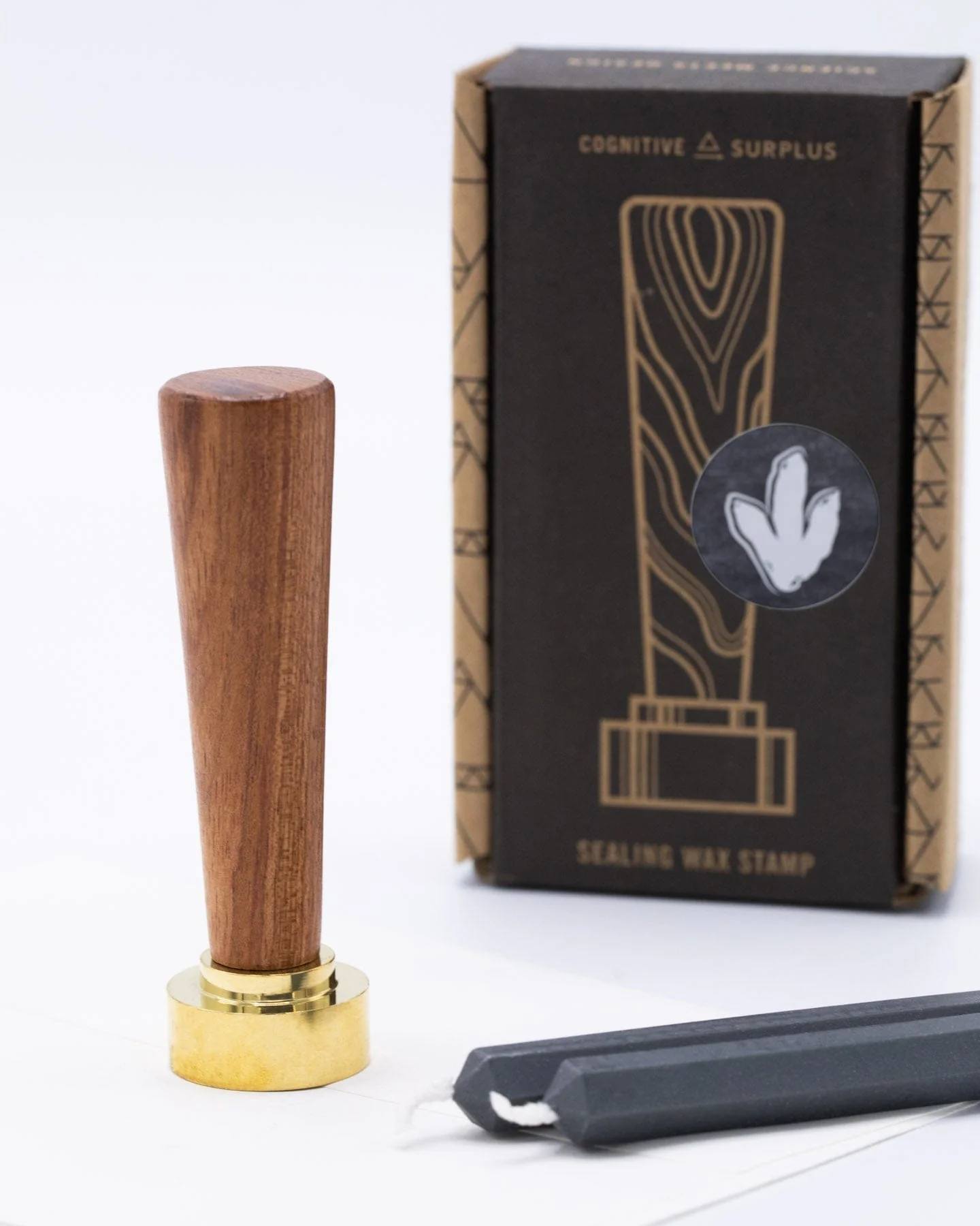 T-Rex Footprint Wax Stamp - Image 3