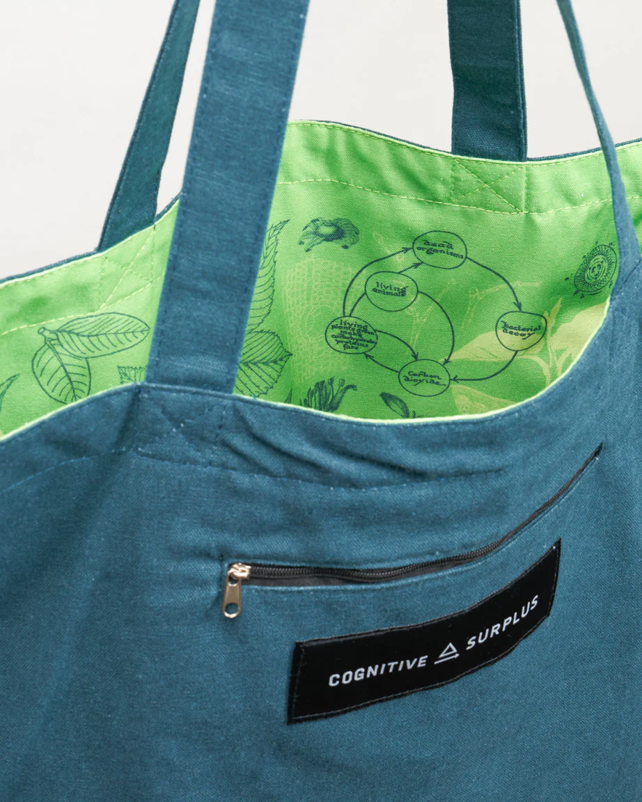The Botanist Canvas Shoulder Tote - Image 2