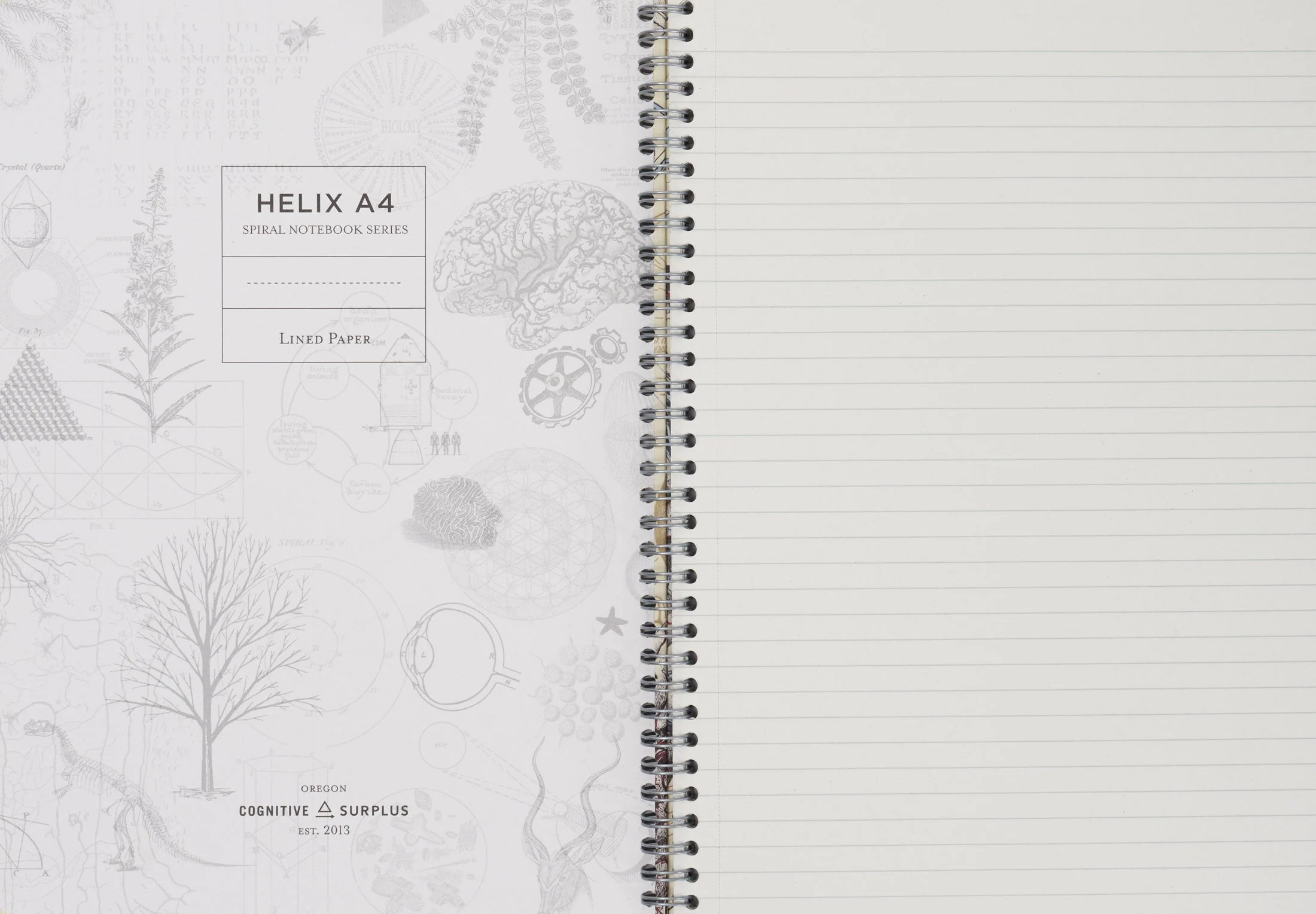 The Edge of the Atmosphere Spiral Notebook - Image 3