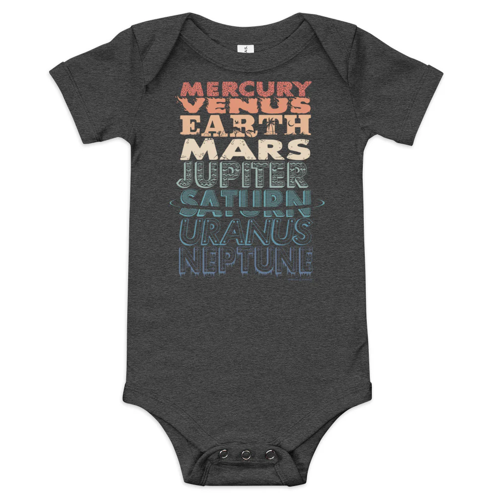 The Planets Baby Bodysuit - Image 2
