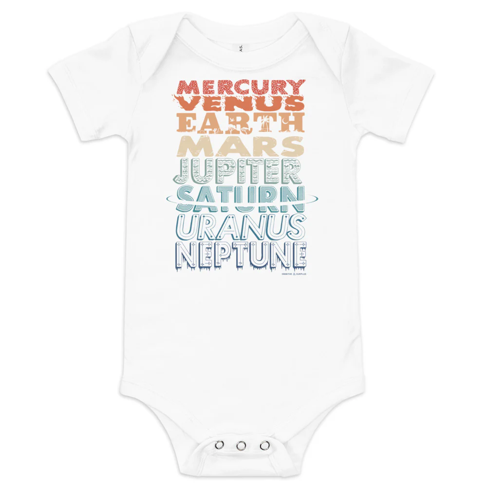 The Planets Baby Bodysuit - Image 3