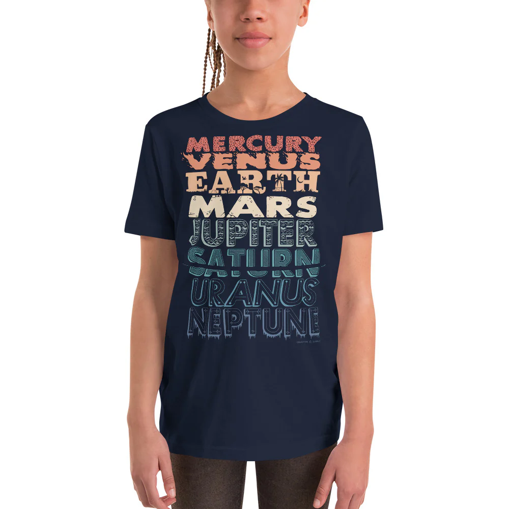 The Planets Youth Graphic Tee - Image 2
