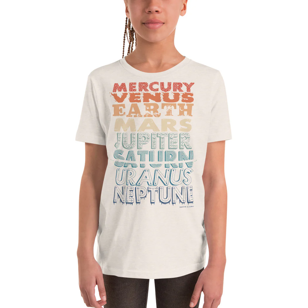 The Planets Youth Graphic Tee - Image 3