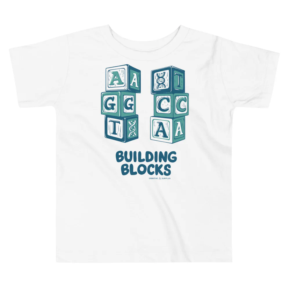 DNA Building Blocks Toddler Tee - Image 2