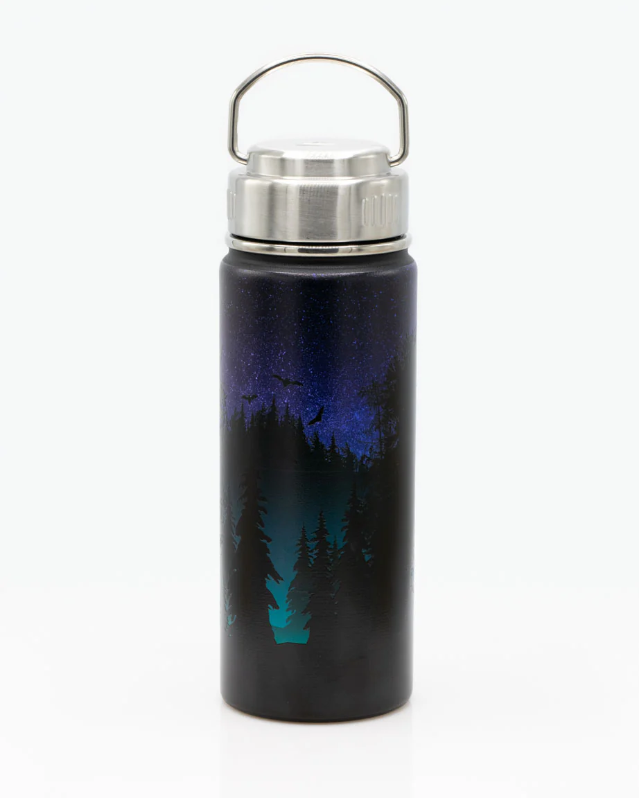 Twilight Forest 18 oz Steel Bottle - Image 2