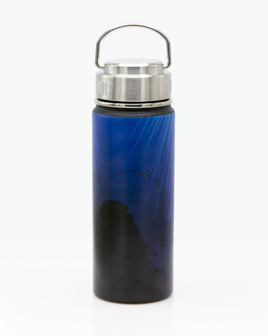 Under the Waves 18 oz Steel Bottle - Image 2