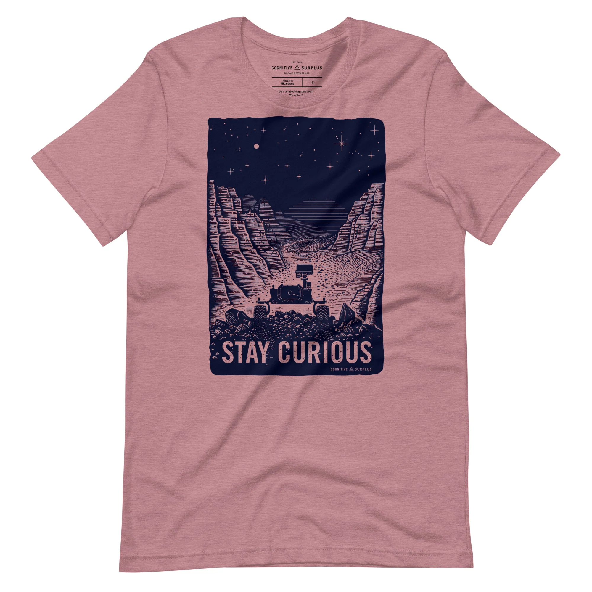 Stay Curious – Mars Rover Graphic Tee - Image 4