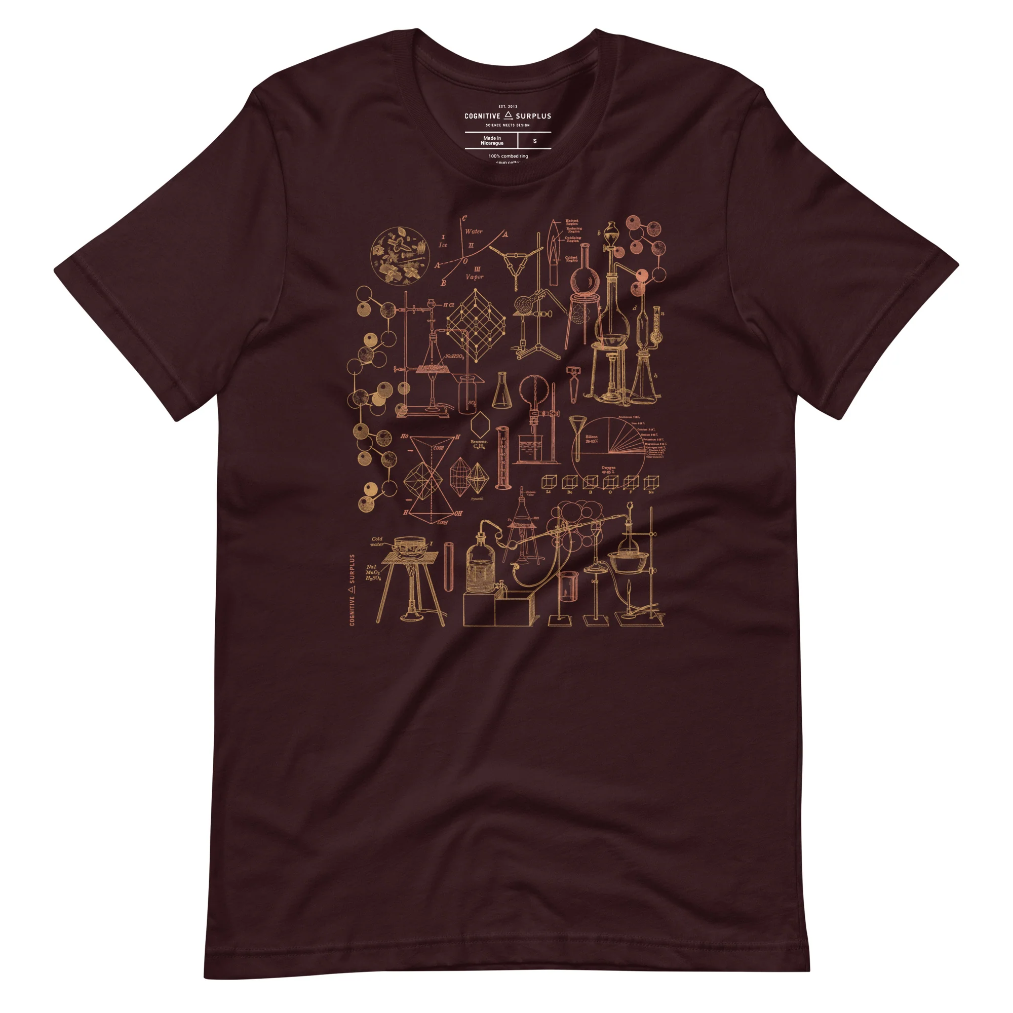 Vintage Chemistry Lab Graphic Tee - Image 3