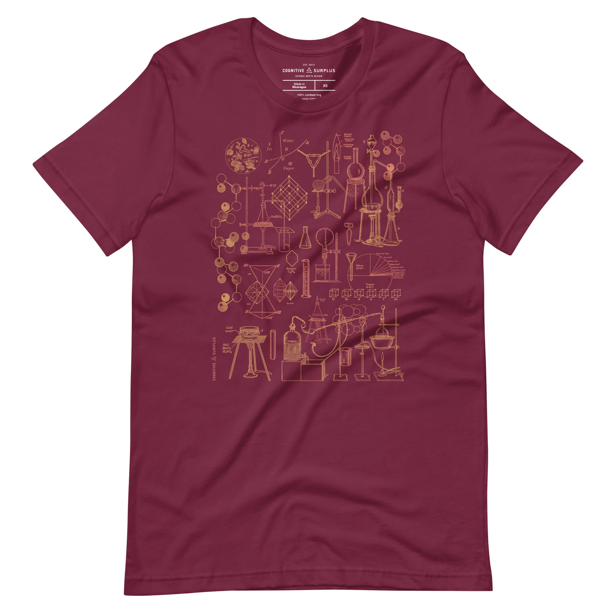 Vintage Chemistry Lab Graphic Tee - Image 4