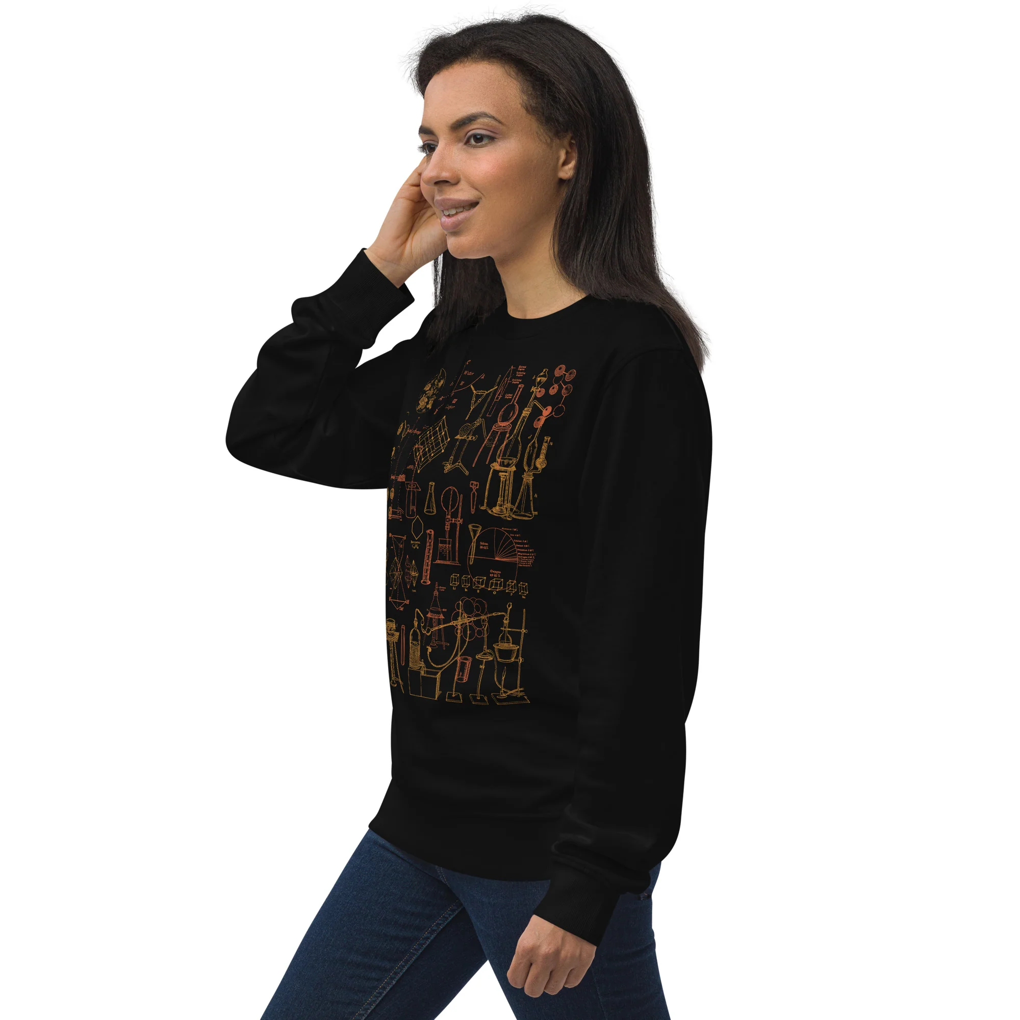 Vintage Chemistry Lab Sweatshirt - Organic - Image 3