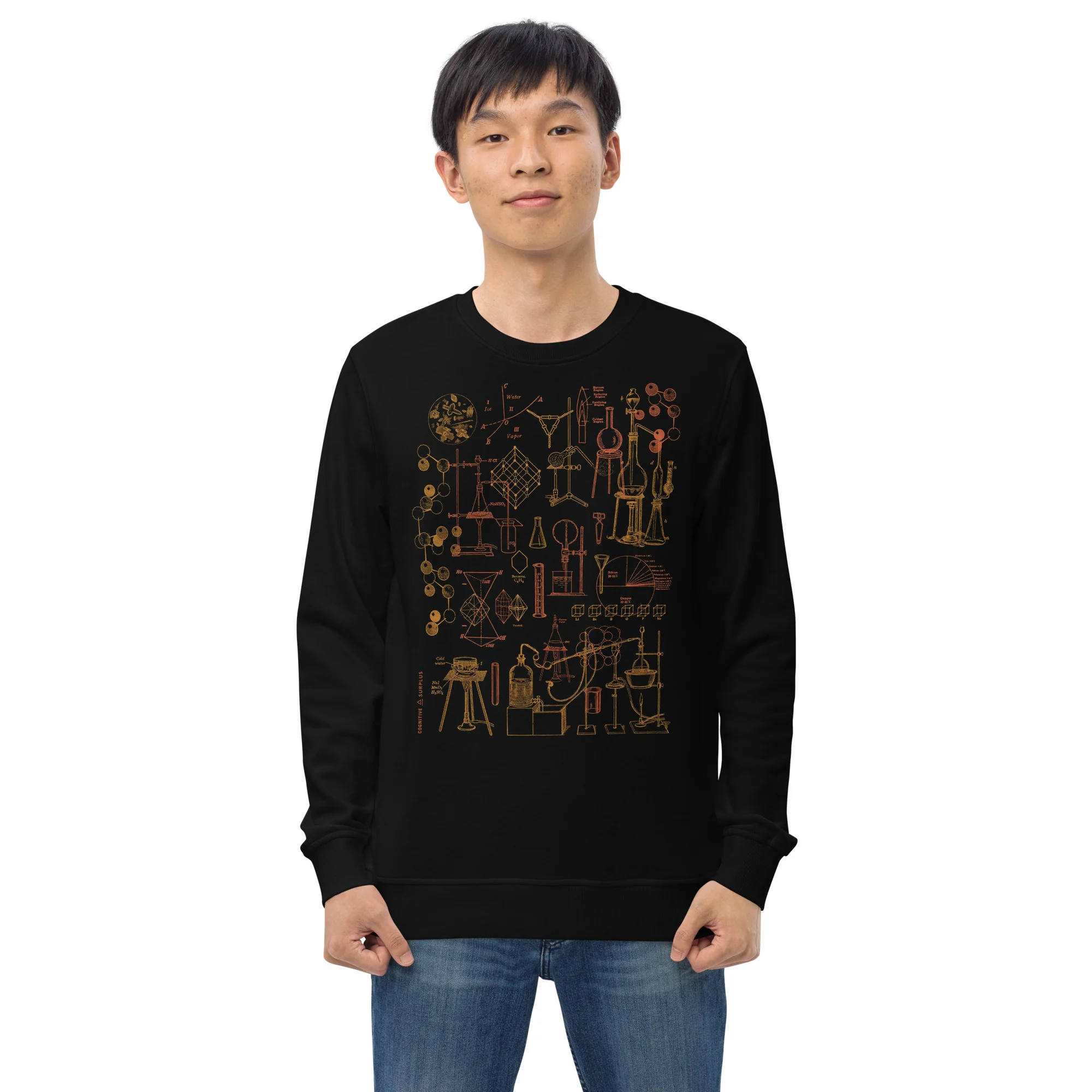 Vintage Chemistry Lab Sweatshirt - Organic - Image 5