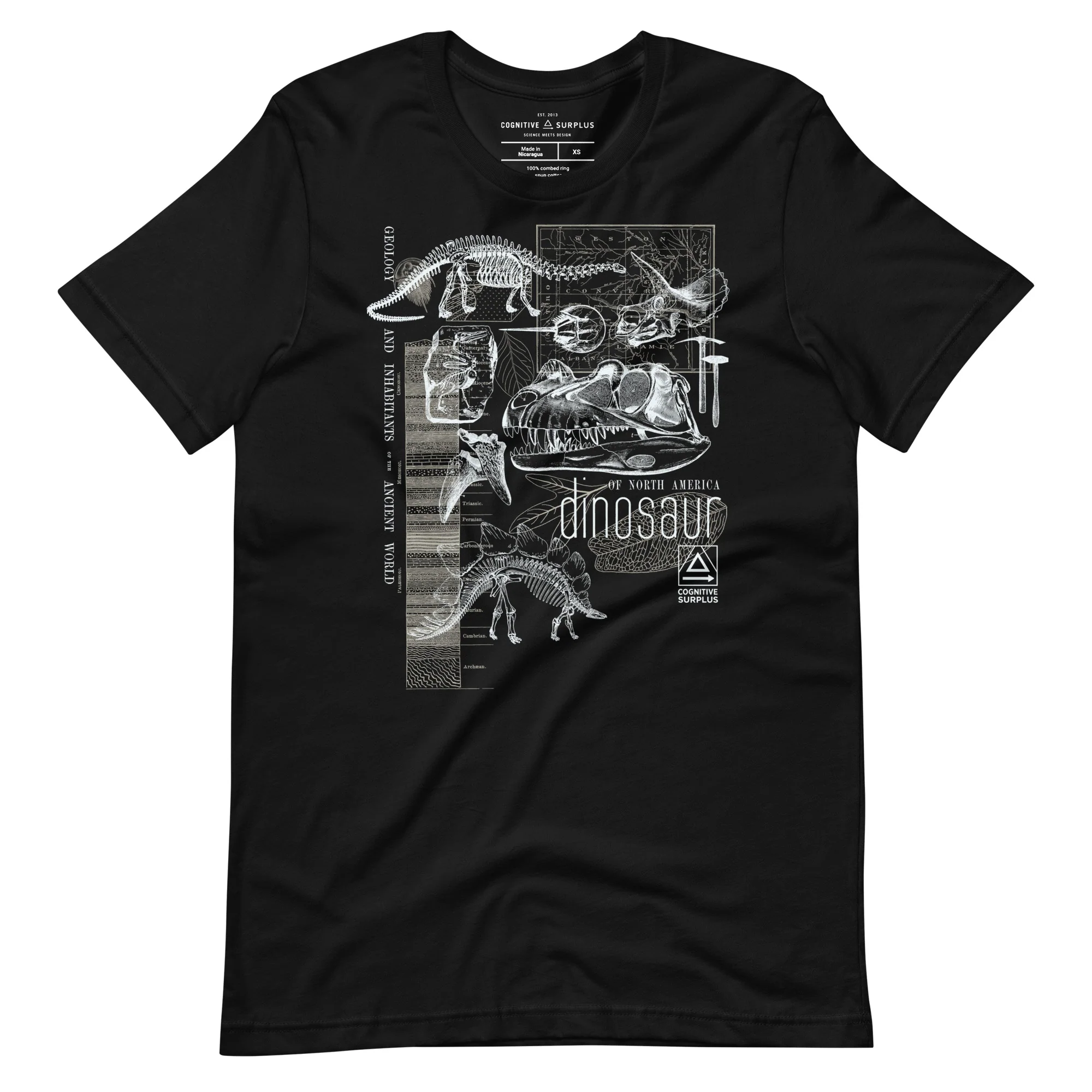 Vintage Dinosaurs Graphic Tee - Image 2