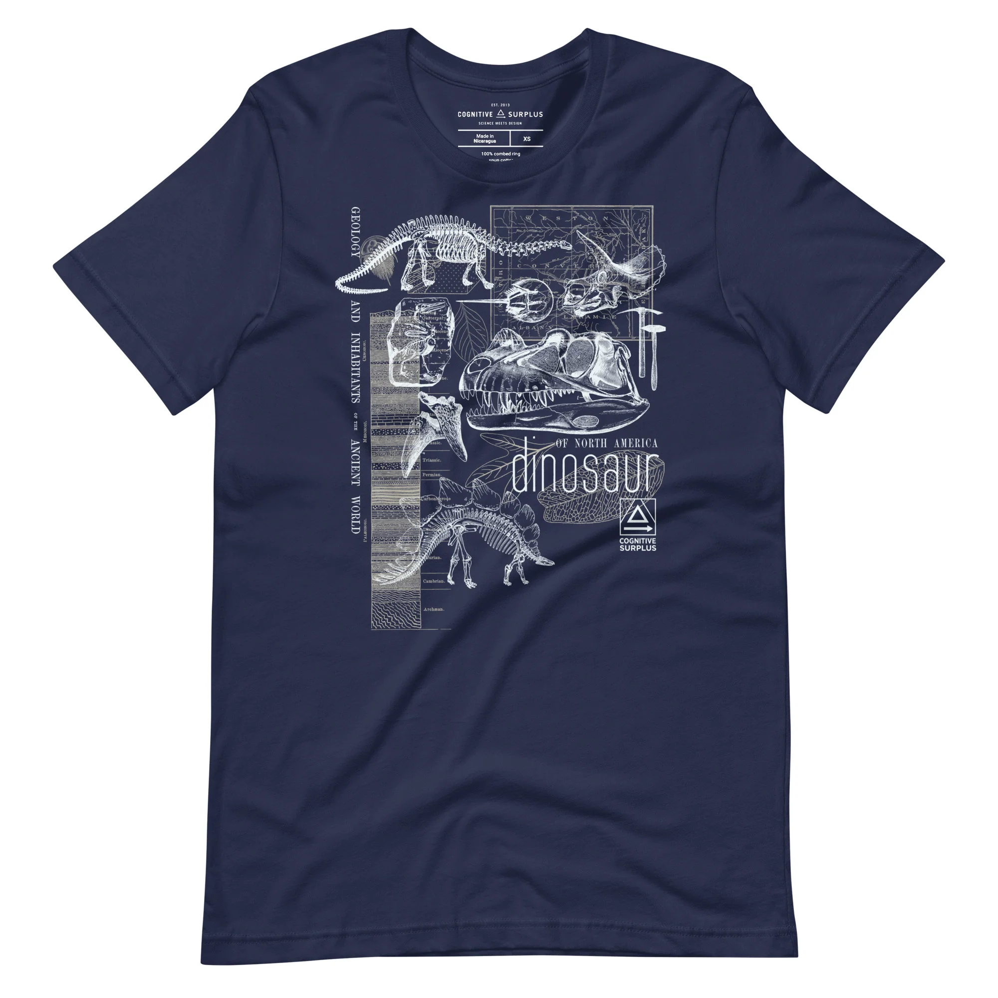 Vintage Dinosaurs Graphic Tee - Image 4