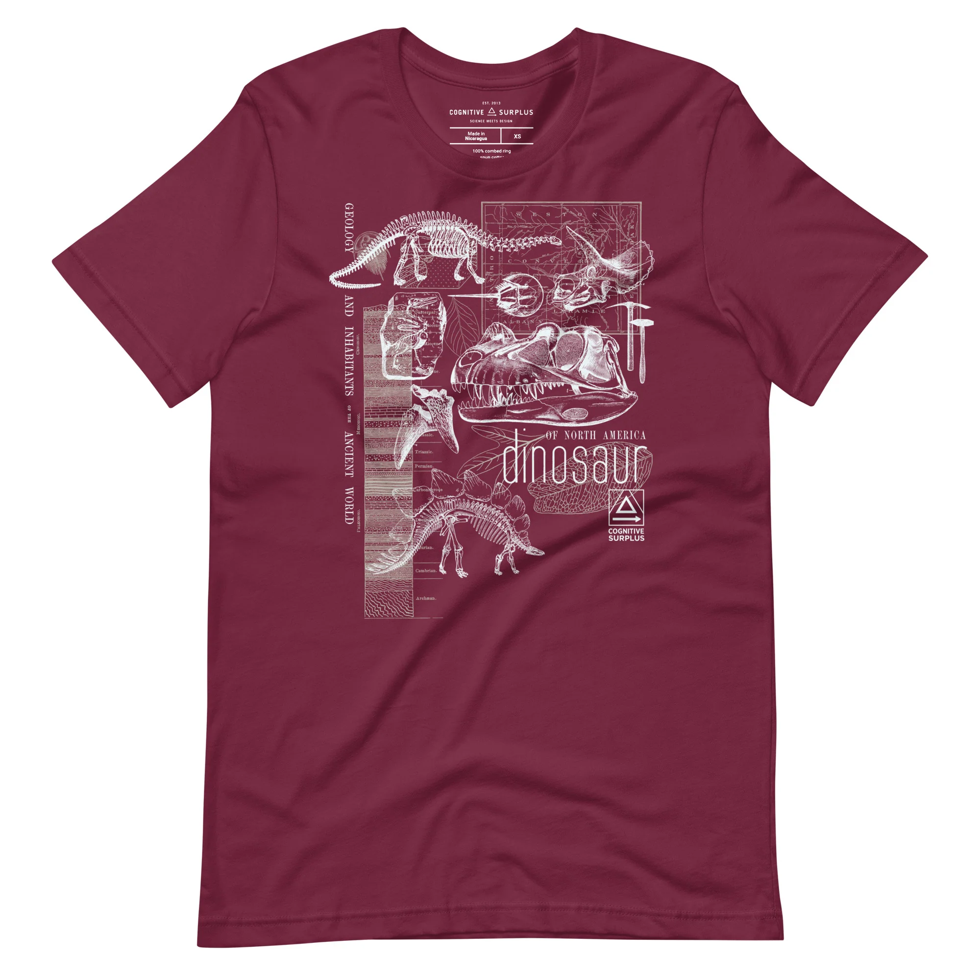 Vintage Dinosaurs Graphic Tee - Image 5