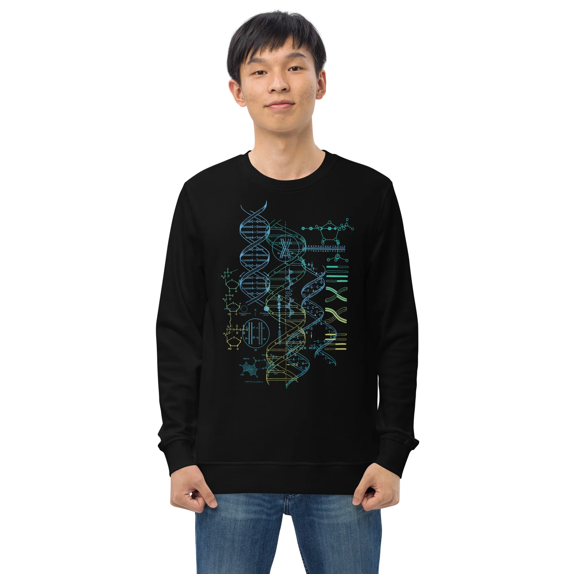 Vintage DNA Sweatshirt - Organic - Image 2