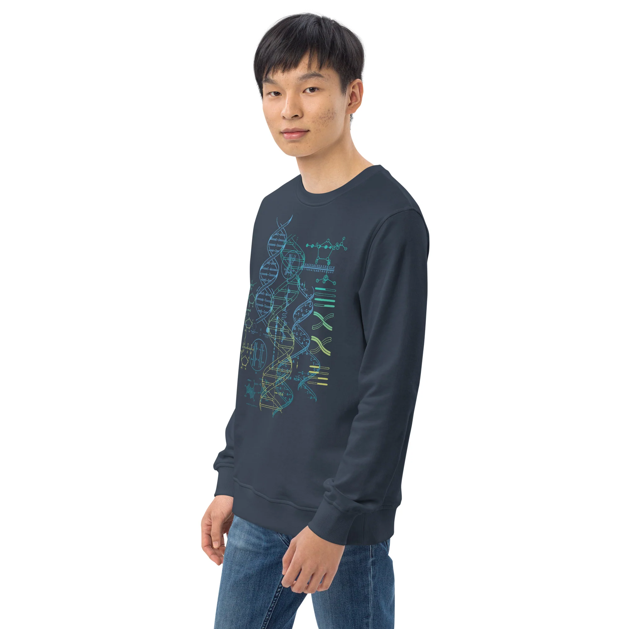 Vintage DNA Sweatshirt - Organic - Image 5