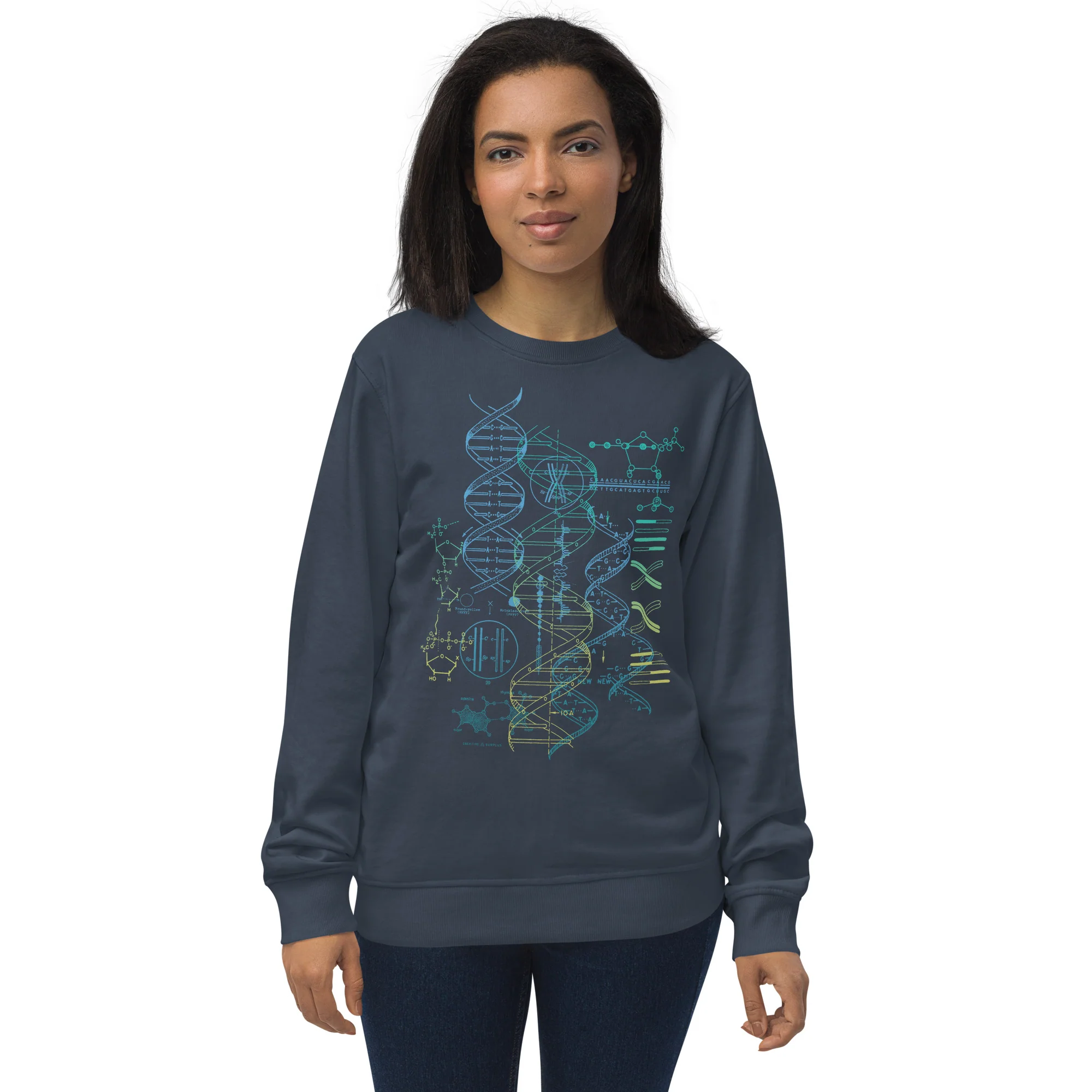 Vintage DNA Sweatshirt - Organic - Image 6