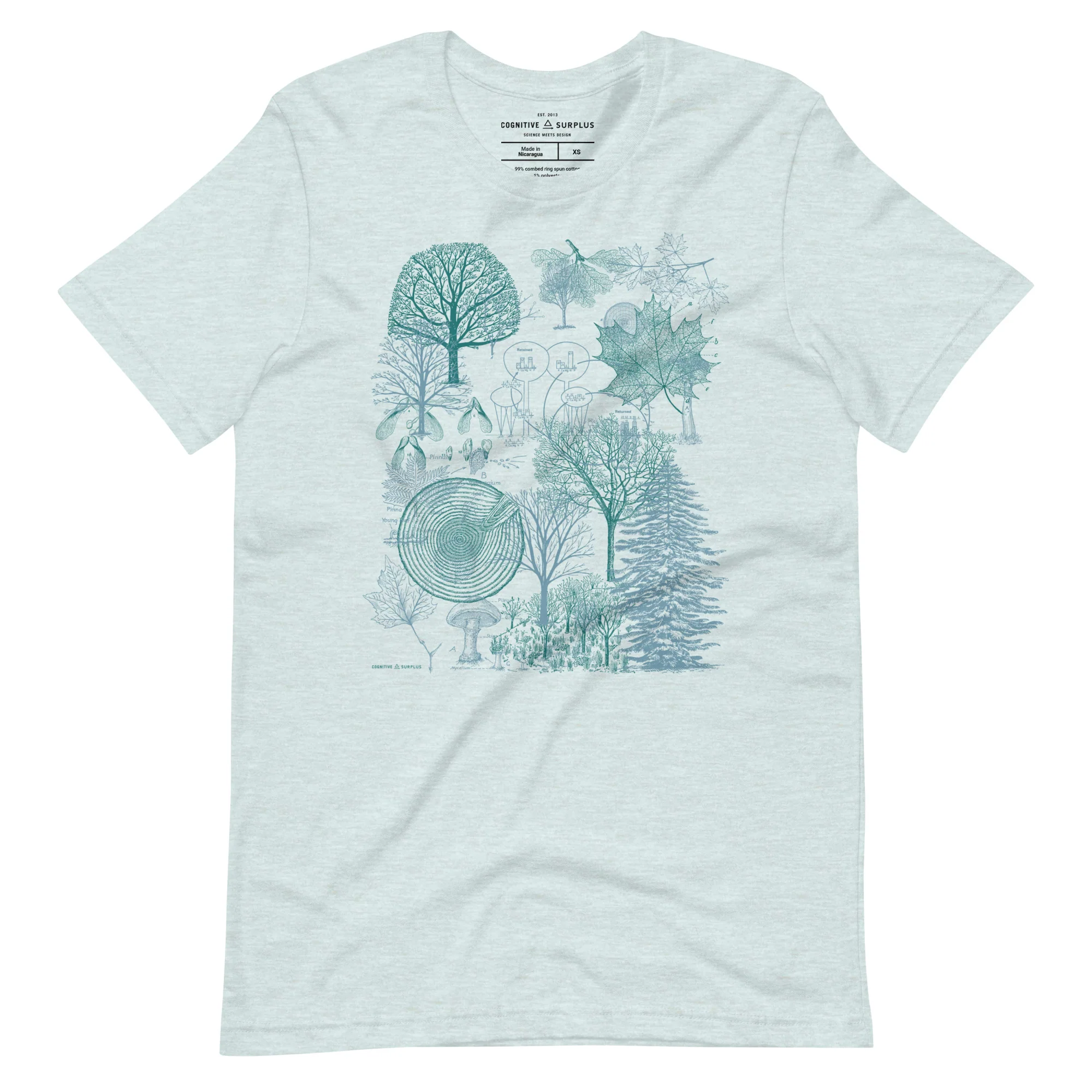 Vintage Forest Graphic Tee - Image 3