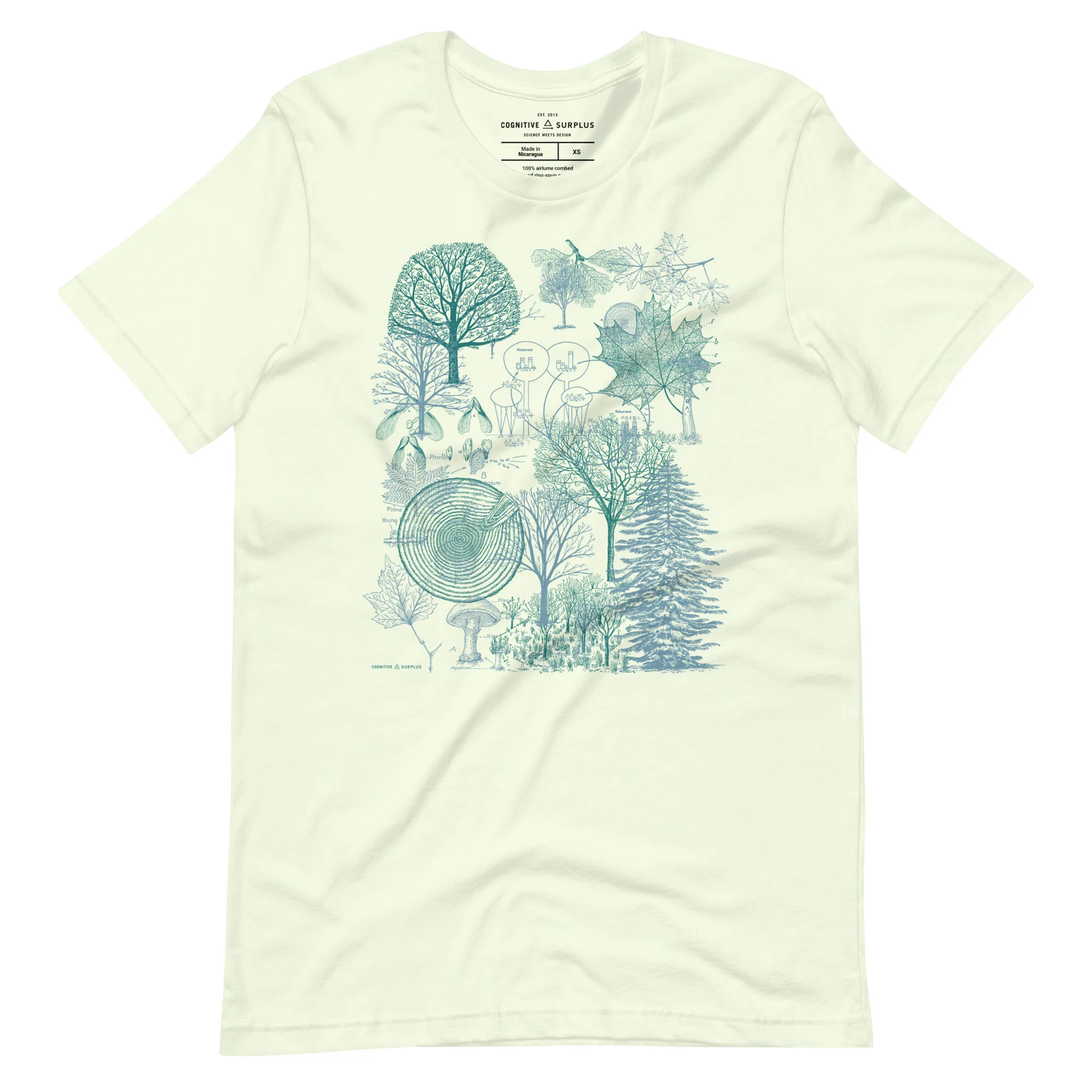 Vintage Forest Graphic Tee - Image 4