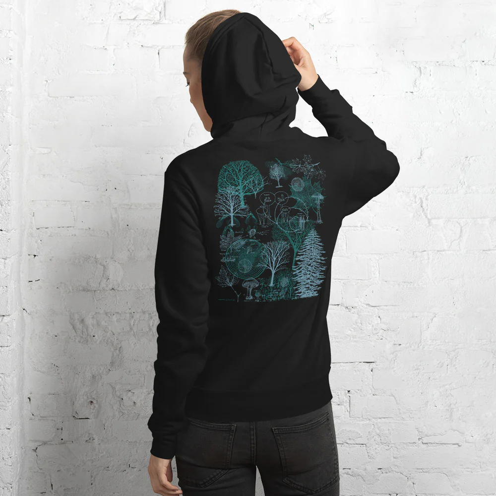 Vintage Forest Hoodie - Image 6