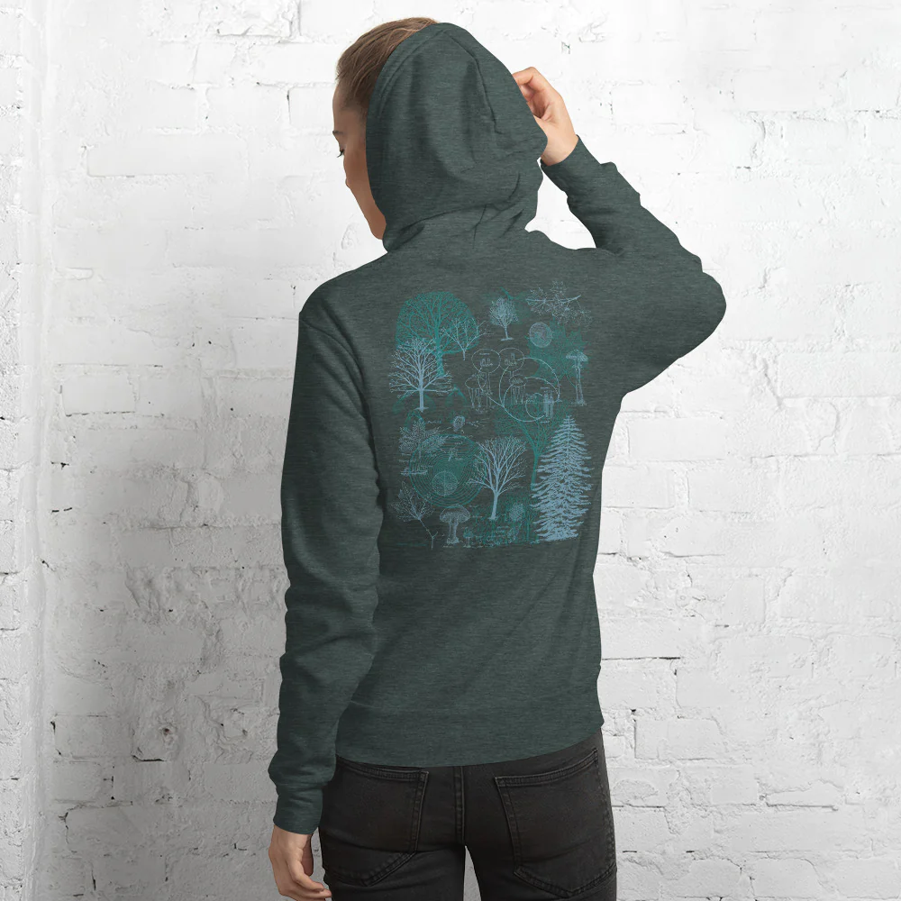 Vintage Forest Hoodie - Image 7