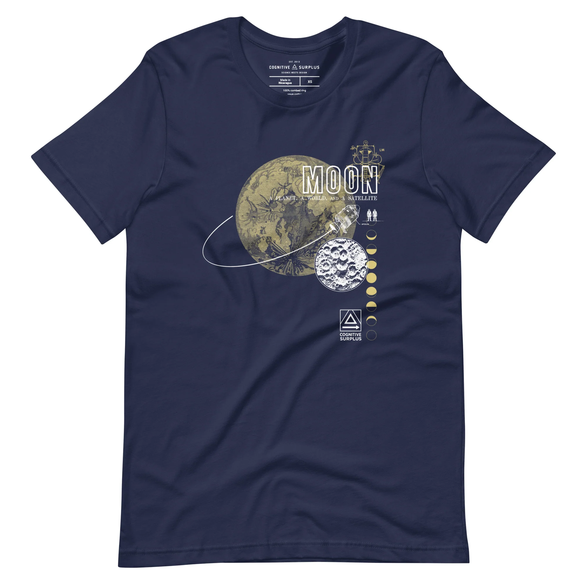 Vintage Moon Graphic Tee - Image 2