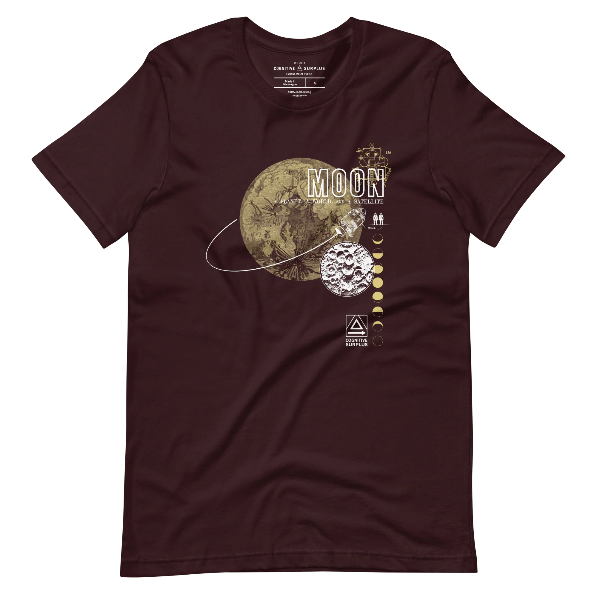 Vintage Moon Graphic Tee - Image 3