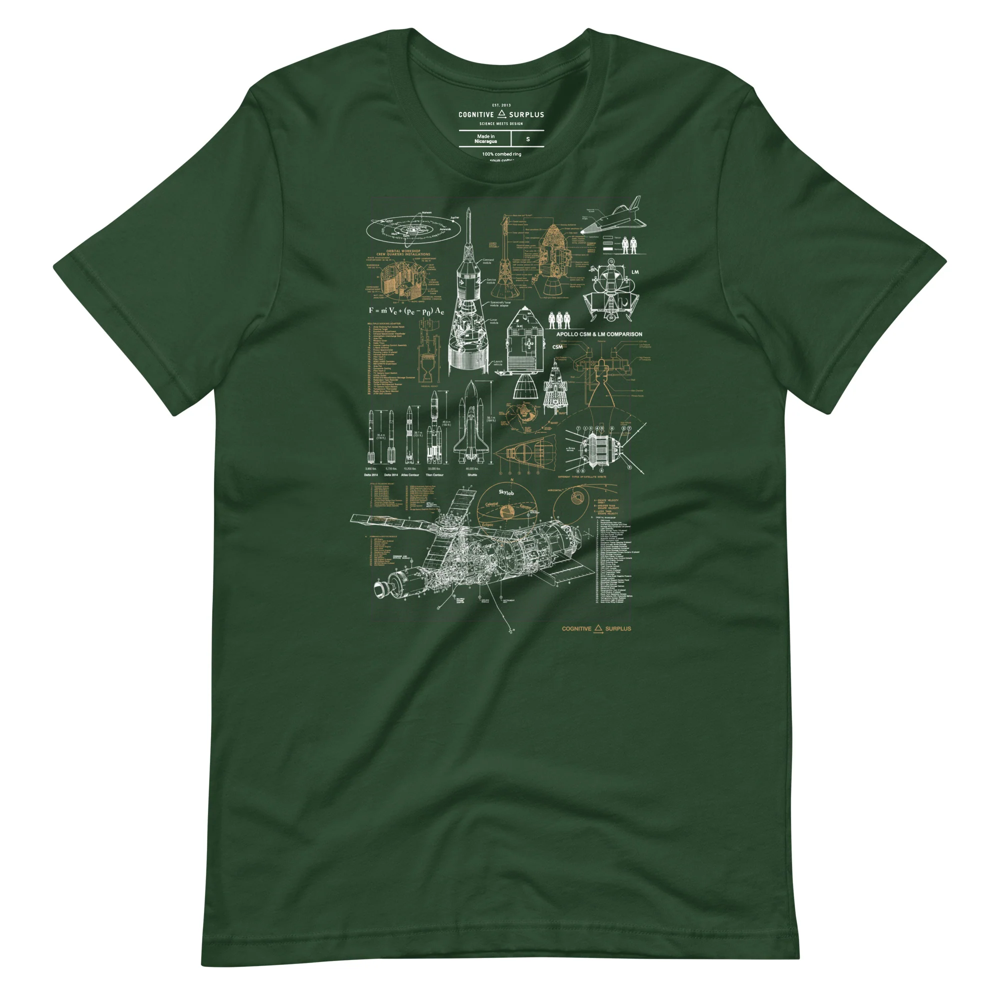 Vintage Rocketry Graphic Tee - Image 6