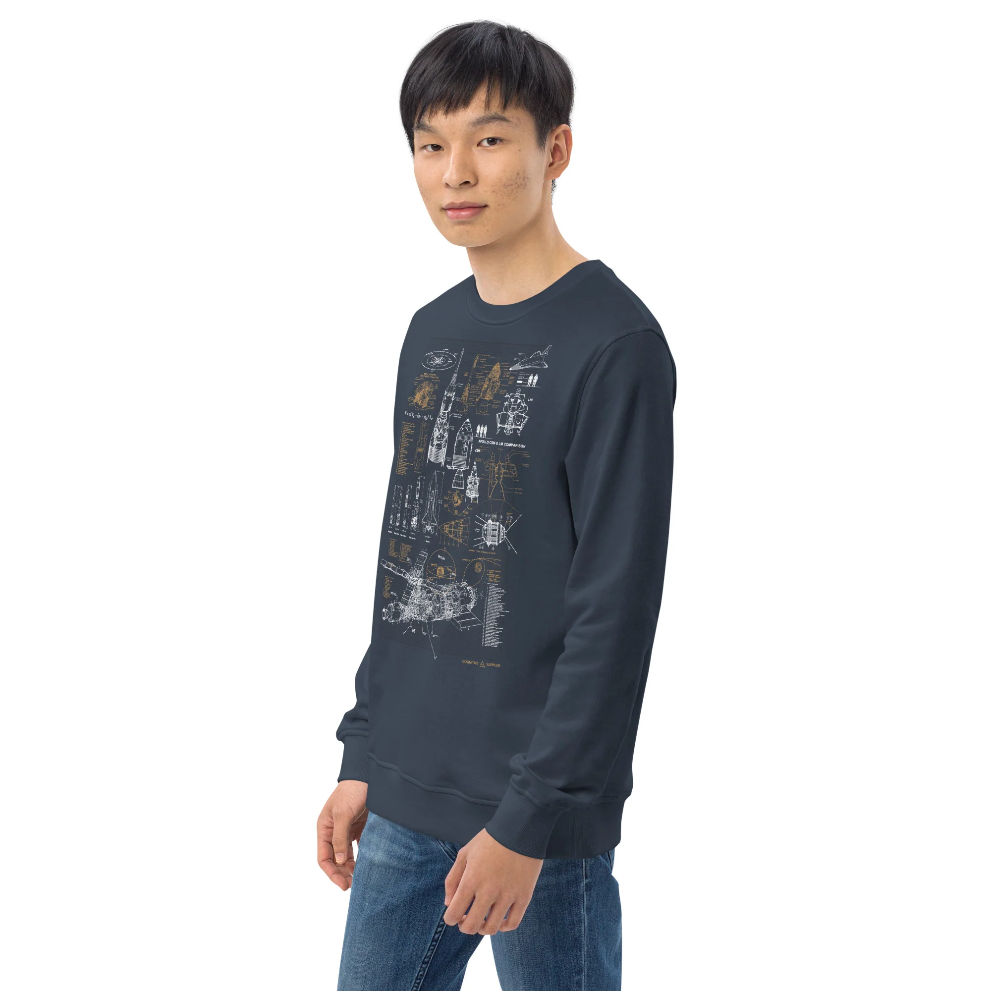Vintage Rocketry Sweatshirt - Organic - Image 8