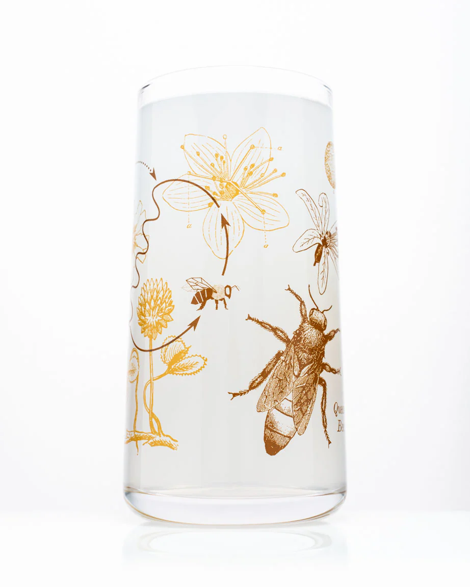 Vintage Science Drinking Glassware Set of 7 - Image 2