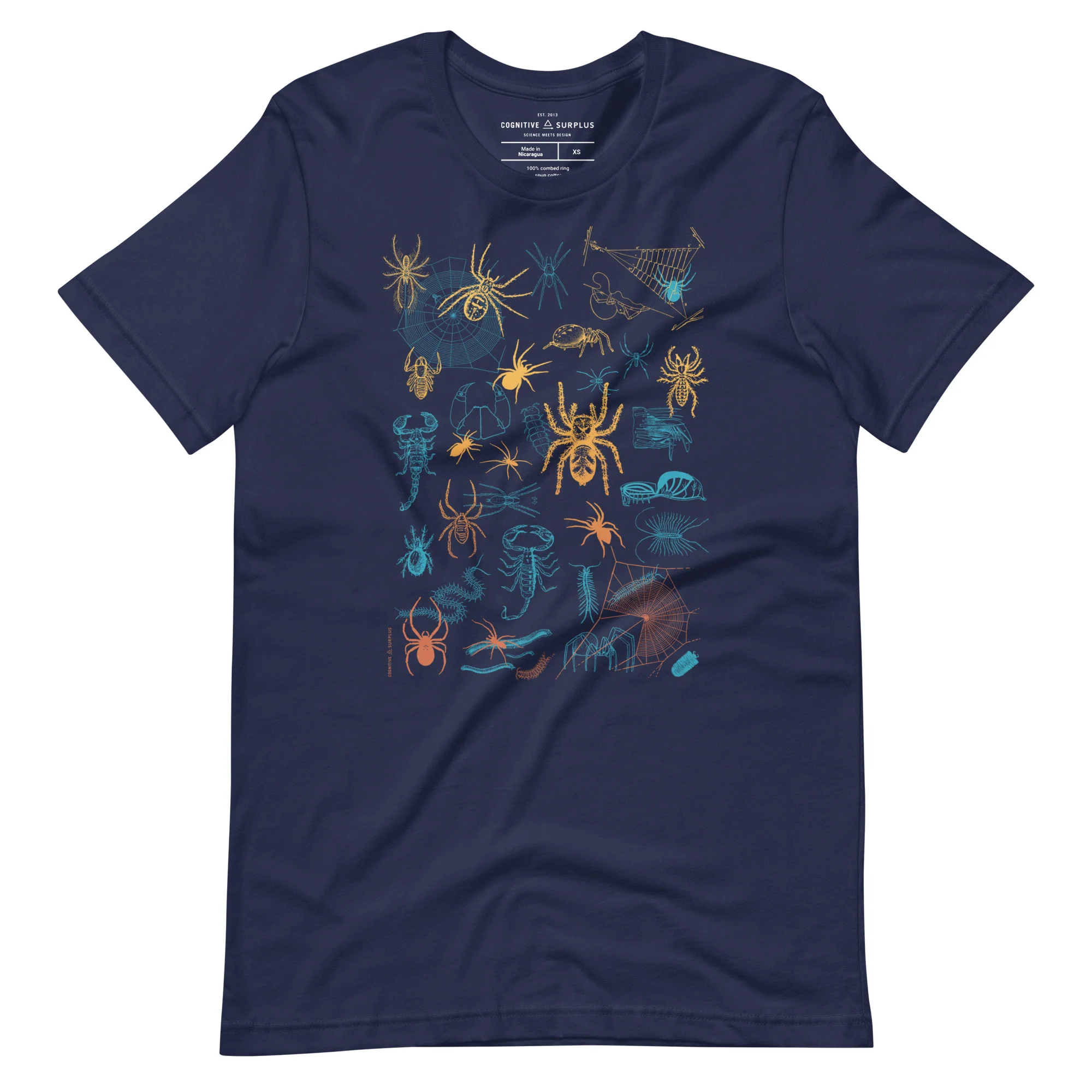 Vintage Spiders Graphic Tee - Image 4