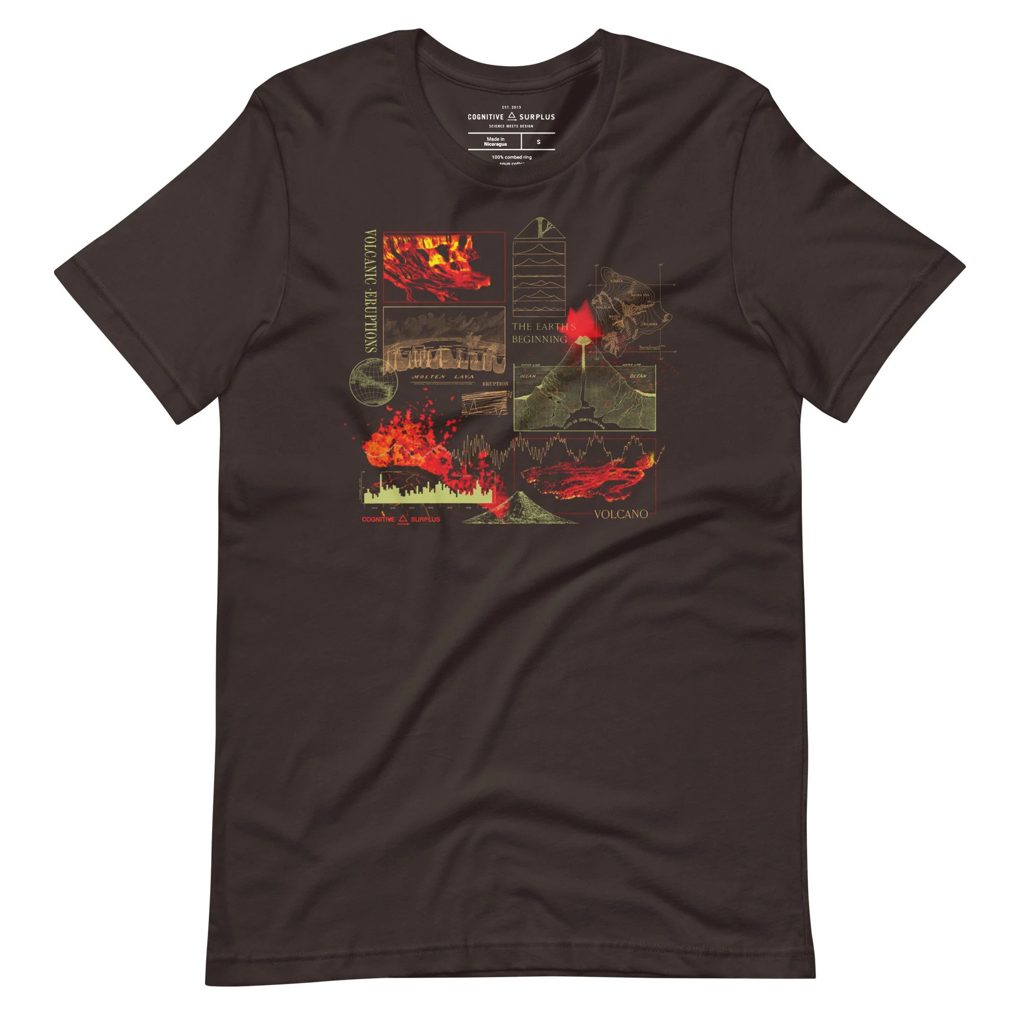 Vintage Volcano Graphic Tee - Image 5