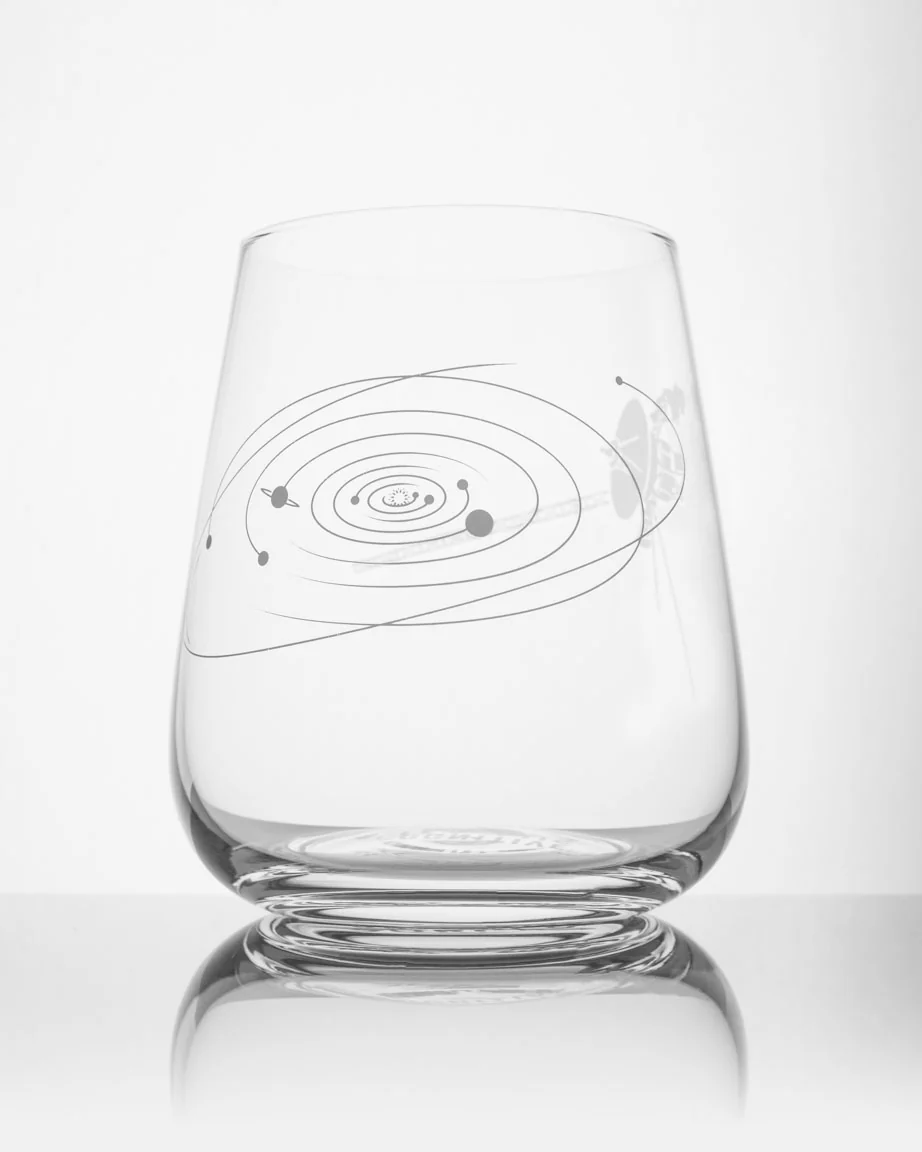 Voyage to the Unknown Wine Glass - Image 2