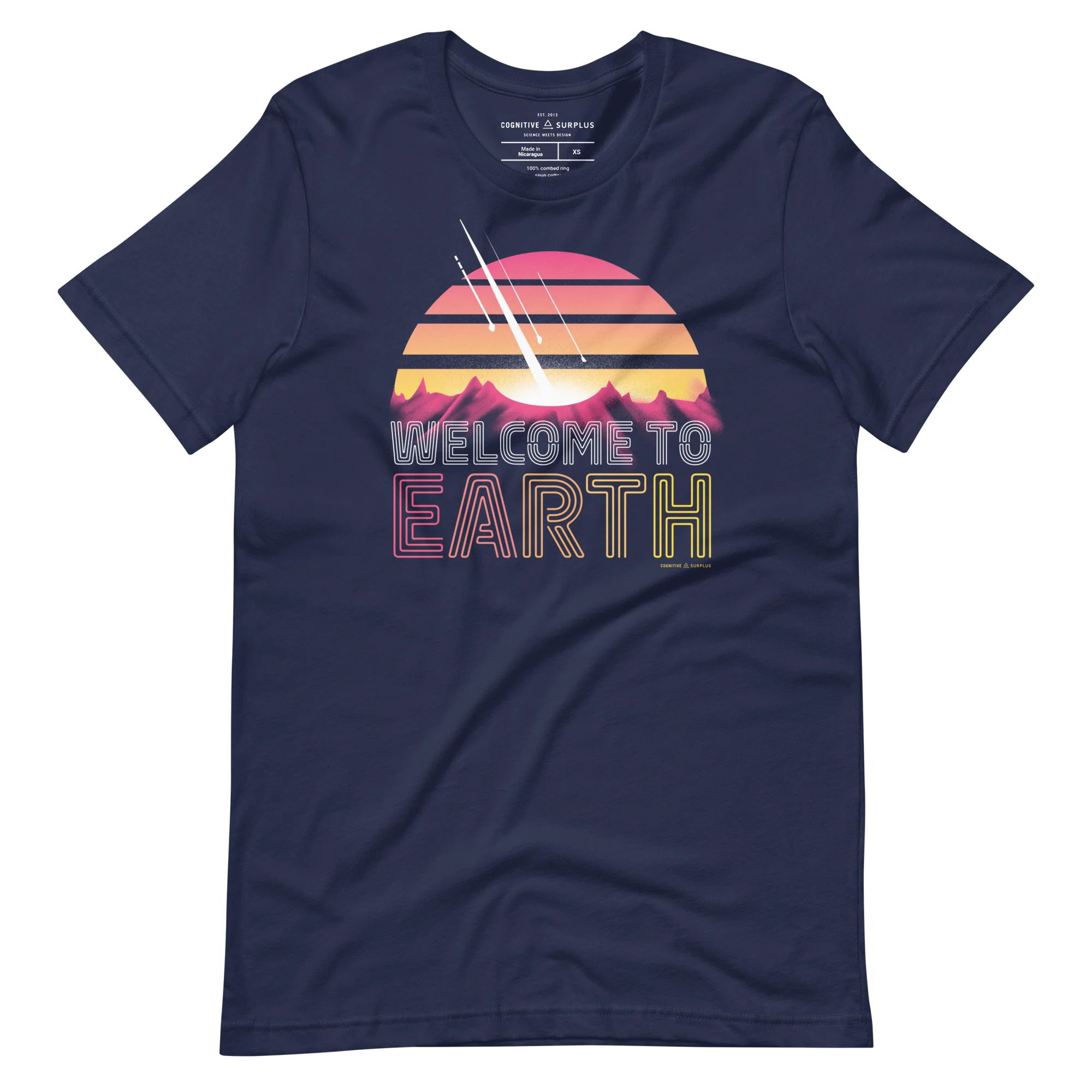 Welcome to Earth Graphic Tee - Image 4