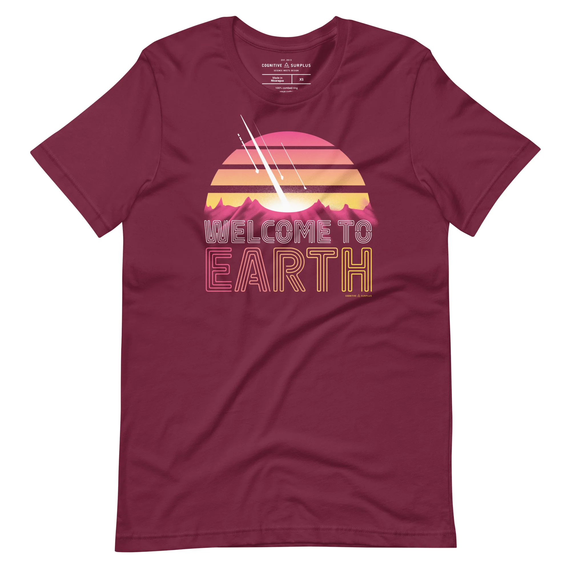 Welcome to Earth Graphic Tee - Image 5