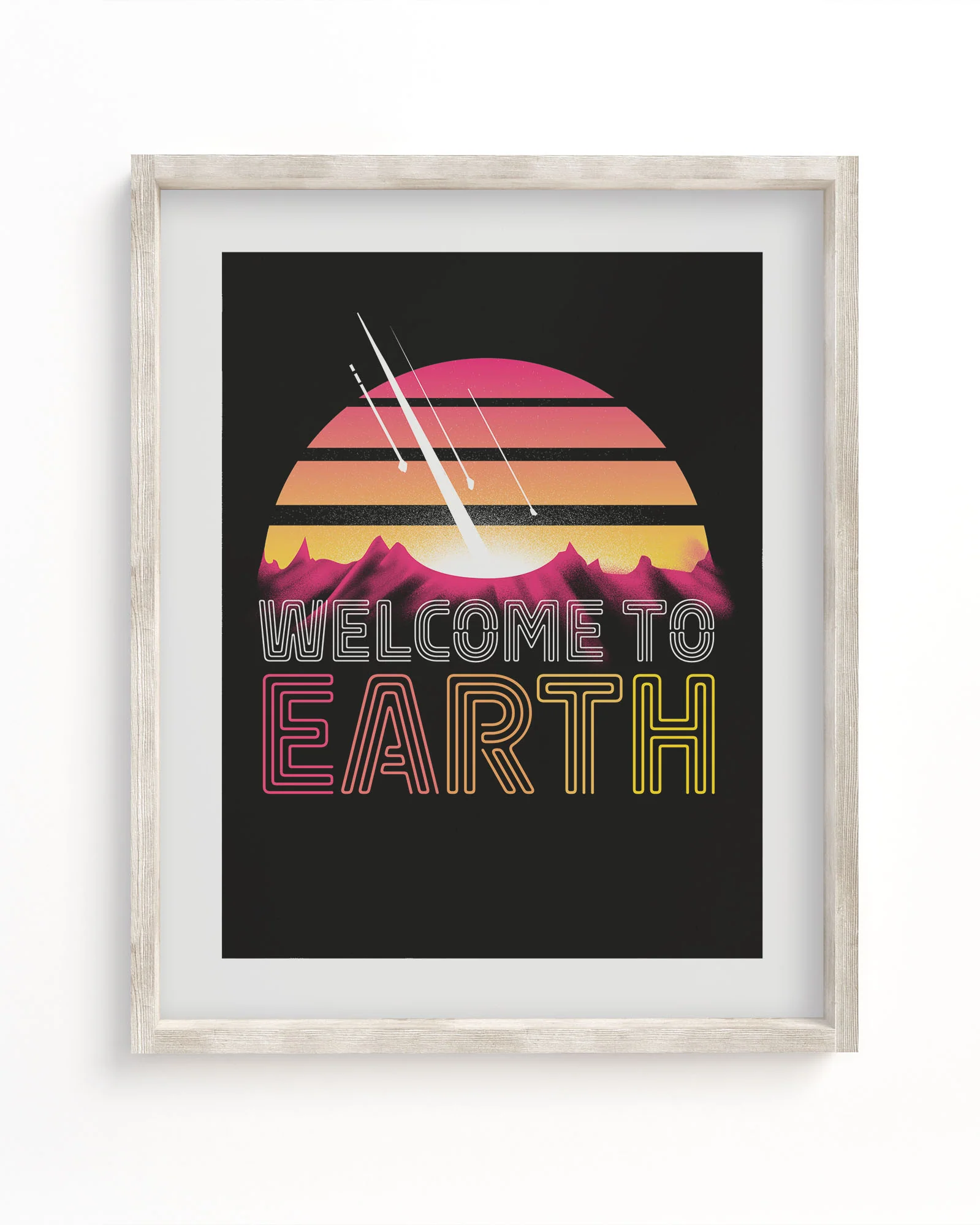 Welcome to Earth Museum Print