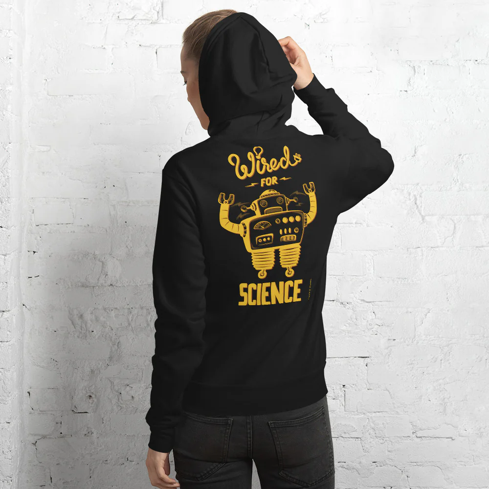 Wired for Science Hoodie - Image 6