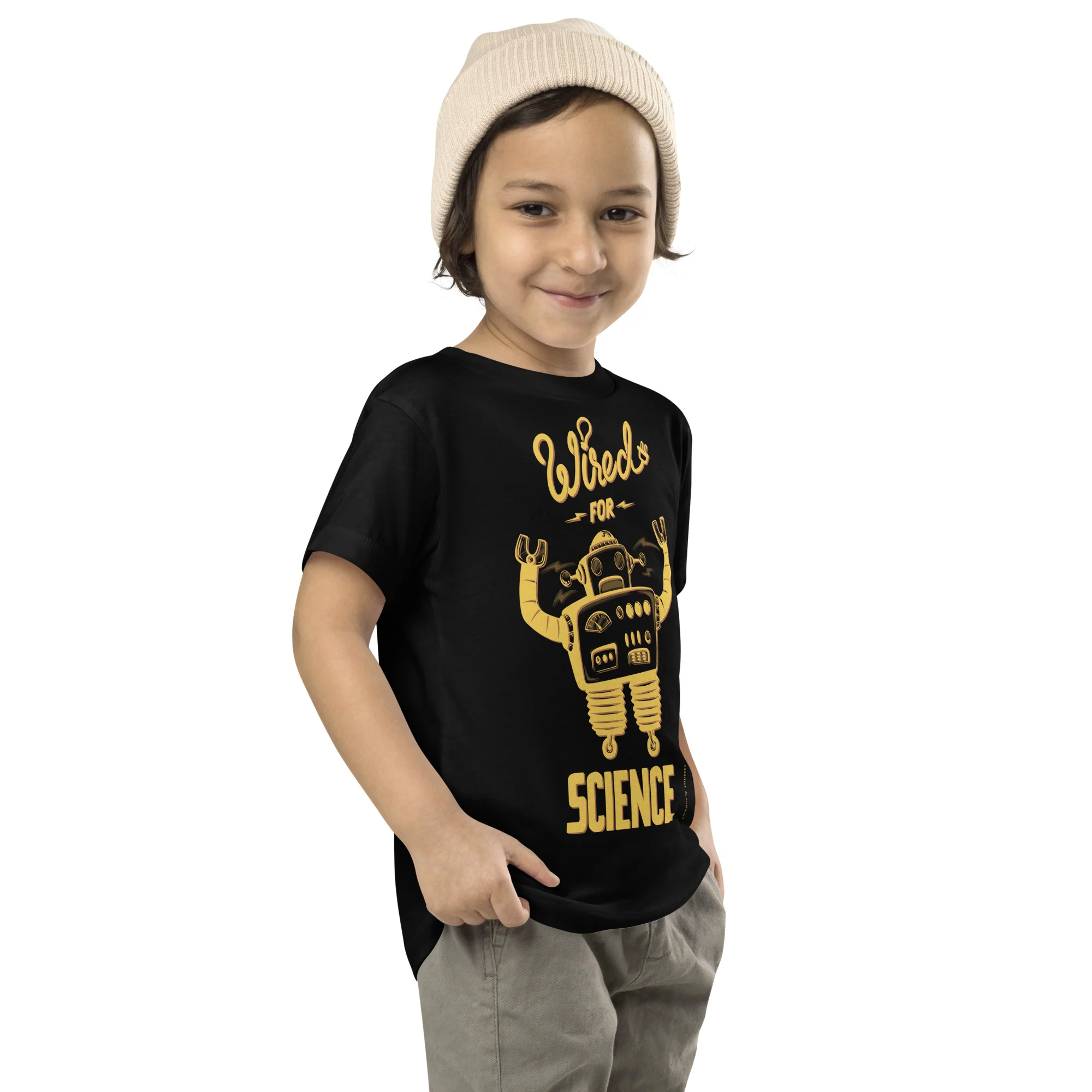 Wired for Science Toddler Tee Shirt - Image 4