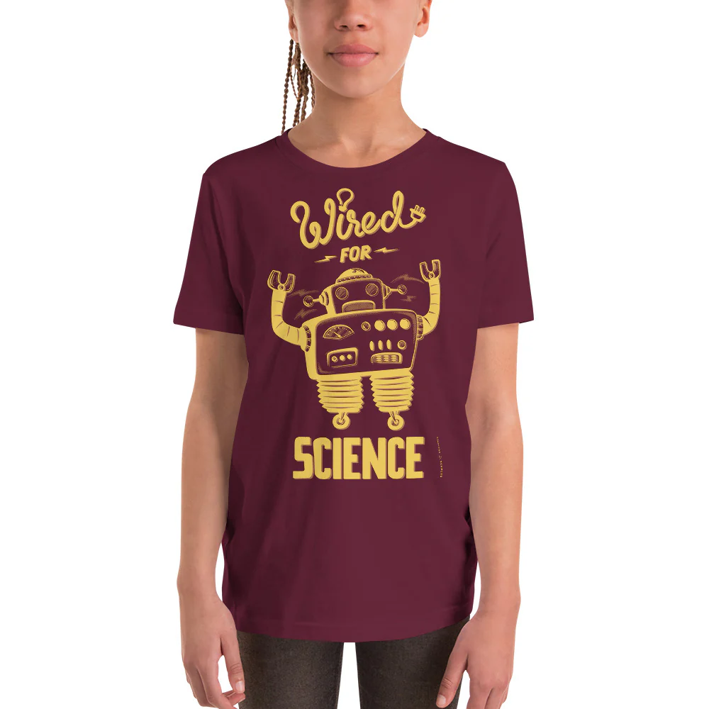 Wired for Science Youth Graphic Tee - Image 5