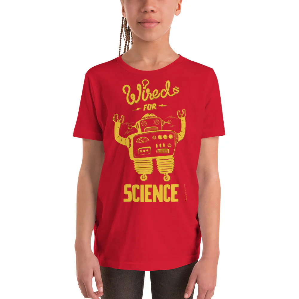 Wired for Science Youth Graphic Tee - Image 7
