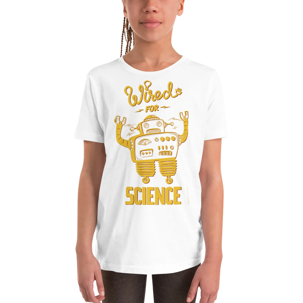 Wired for Science Youth Graphic Tee - Image 8