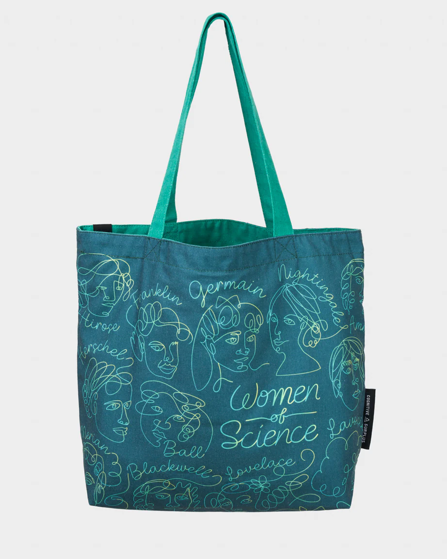 Women of Science Canvas Shoulder Tote - Image 3